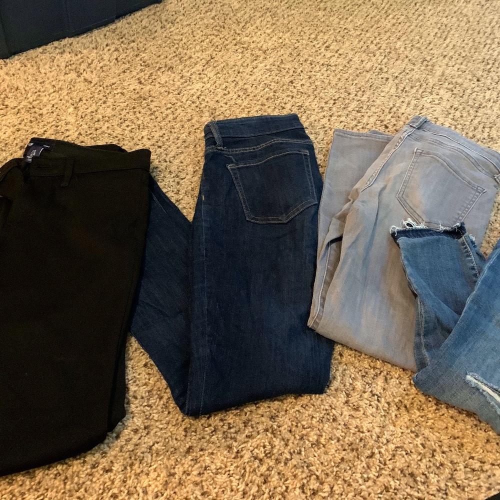 size 6 skinny jeans bundle